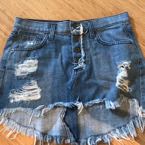 Denim Skirt